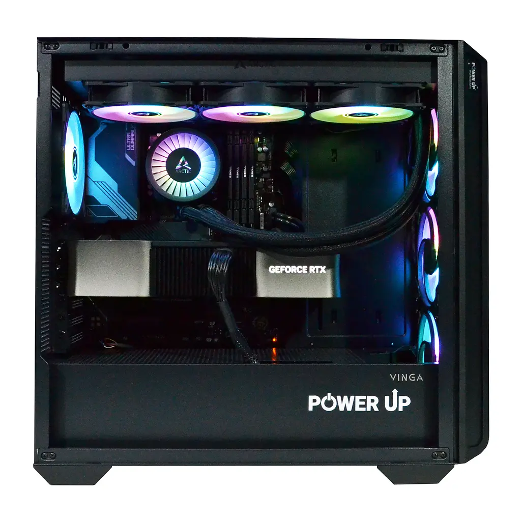 Робоча станція Power Up Desktop #538 Core Ultra 9 285K/192 GB/HDD 4 TB/SSD 2TB/GeForce RTX 4090 24 Gb - фото 2