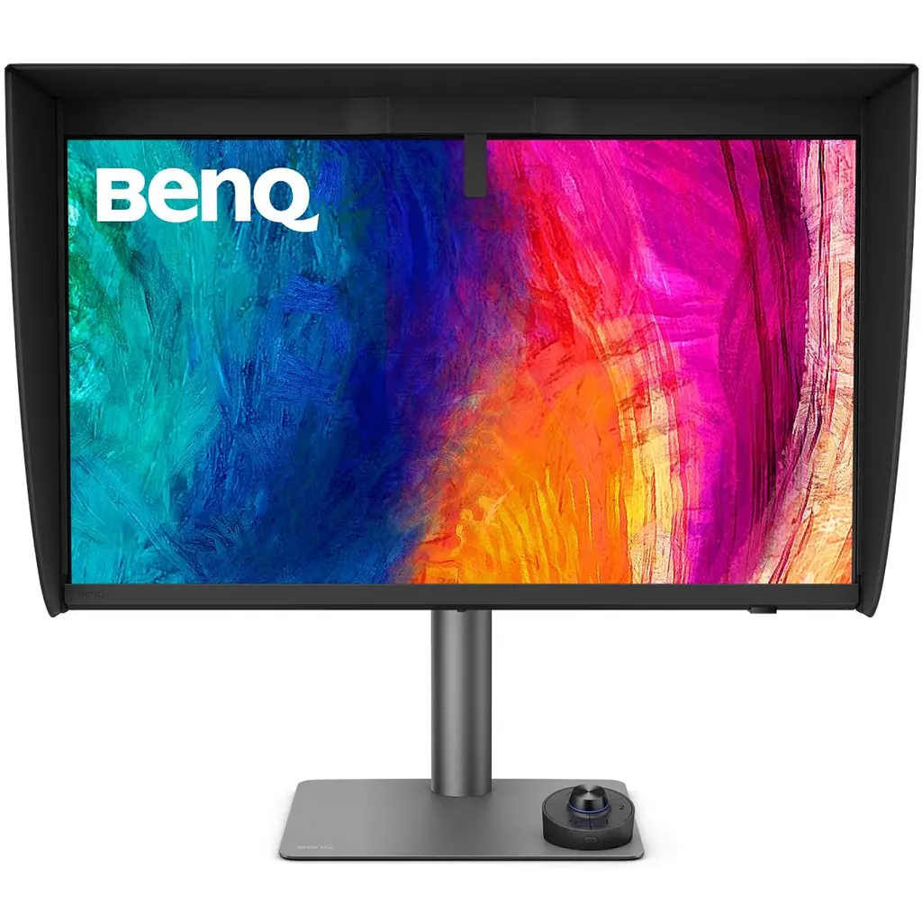 Монитор TFT 27" BenQ PD2770U, IPS, 4K UHD, HDMI, DP, USB-C, USB-hub, HAS, колонки, темно-серый (9H.Y0ELB.QBE) - фото 6