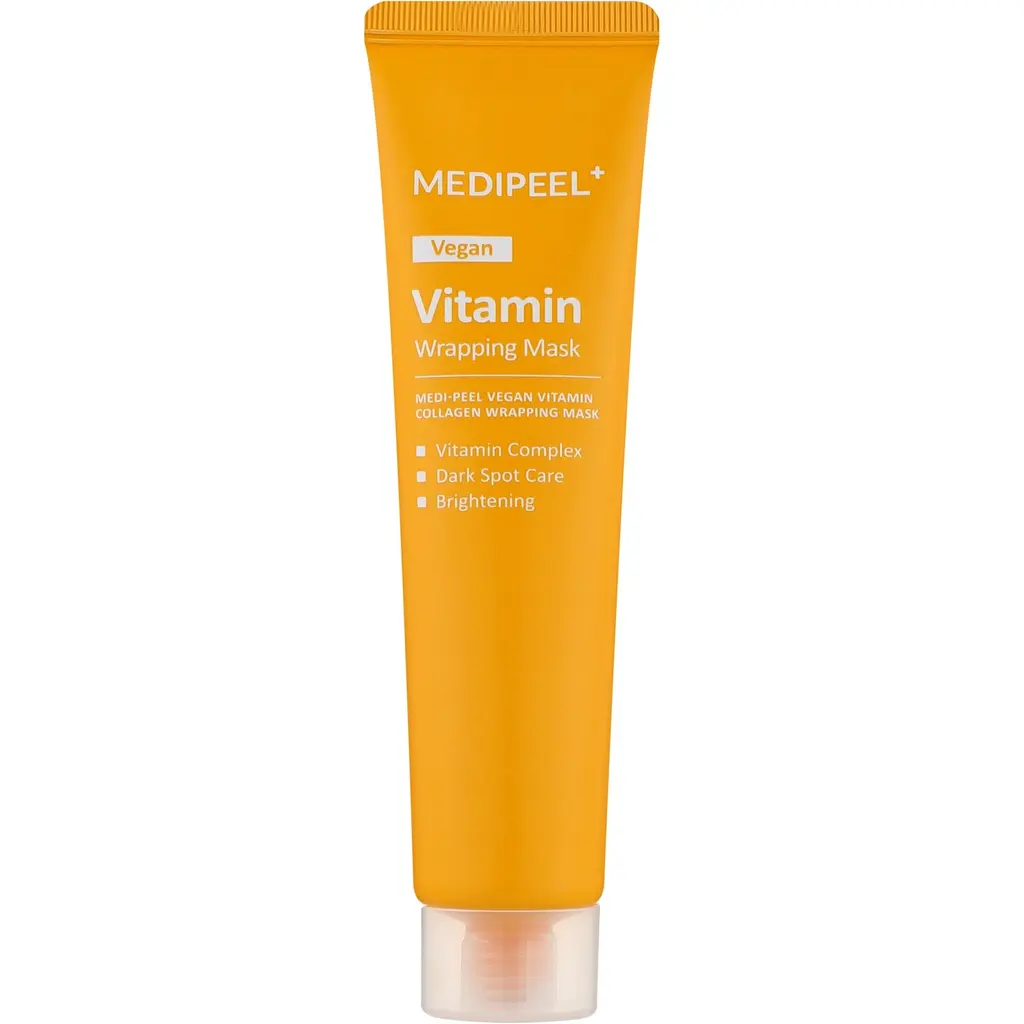Маска-плівка для обличчя Medi-Peel Vegan Vitamin Collagen Wrapping Mask освітлювальна 70 мл - фото 2