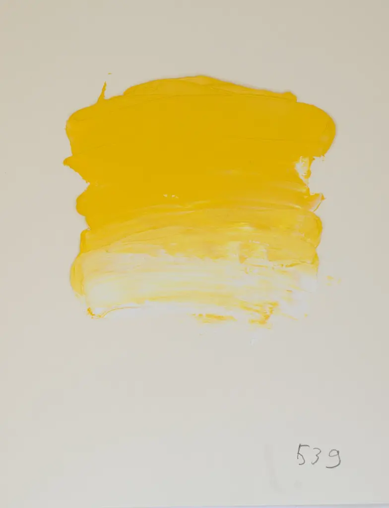 Масляная краска Rive gauche 200 мл, Кадмий желтый светлый оттенок (Cadmium Yellow Light Hue) - фото 2