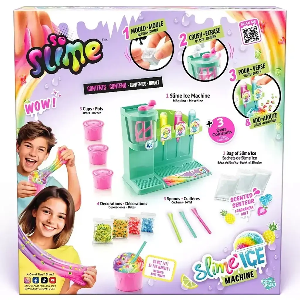 Набір для творчості Canal Toys Slime DIY Фабрика Фруктовий лід (SSC310) - фото 4