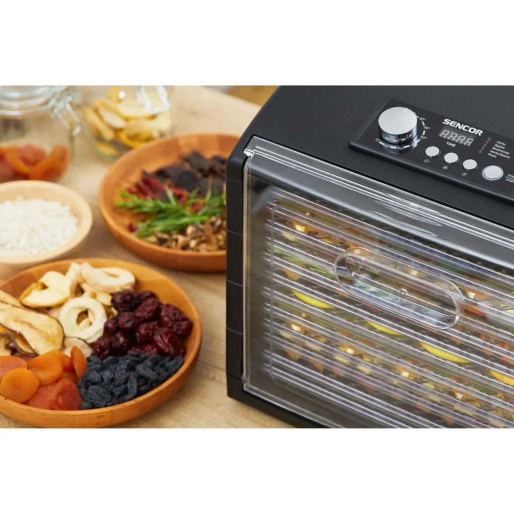 Сушилка для овощей и фруктов Sencor SFD 6600BK - фото 14
