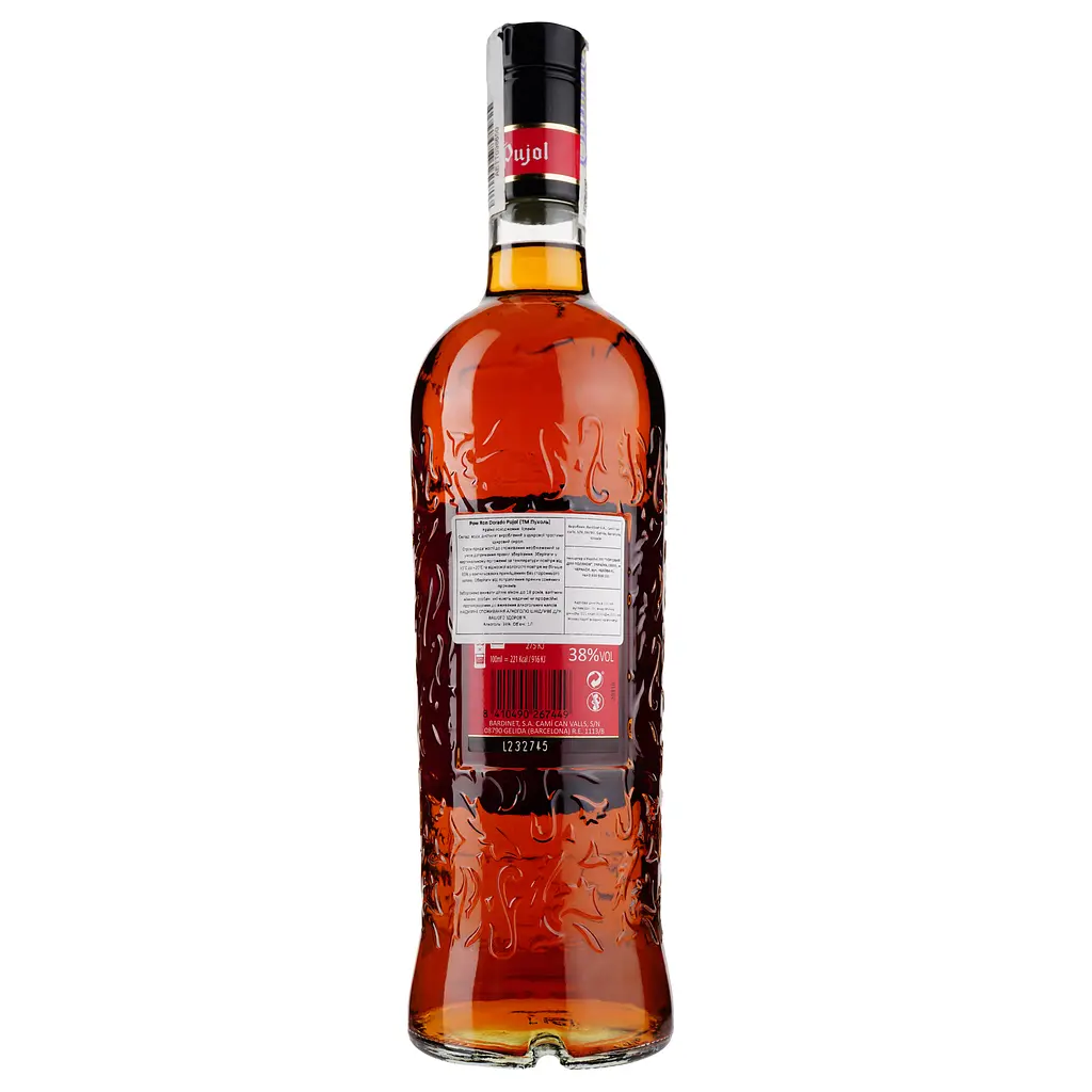 Ром Pujol Dorado, 38%, 1 л - фото 2