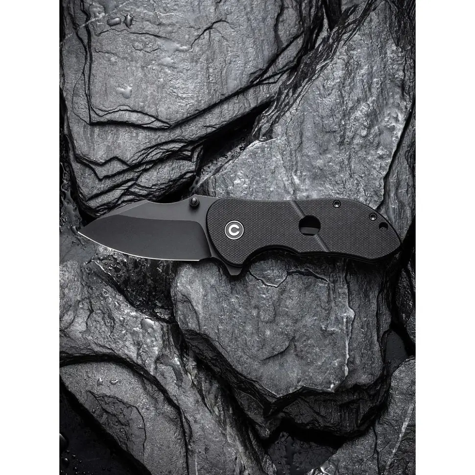 Нож складной карманный Civivi Gordo, (6.4 см) D2/G10 черный - фото 17