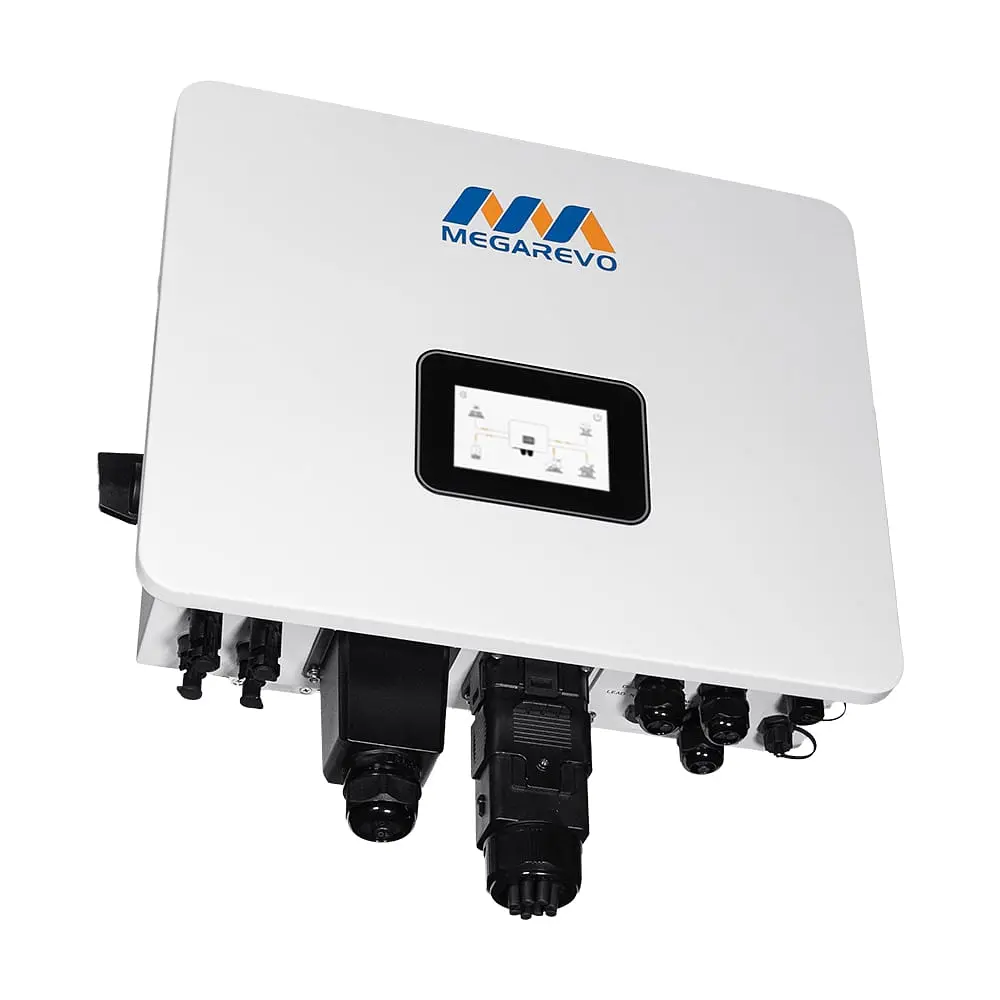Гібридний однофазний інвертор для сонячних панелей 6kW Megarevo R6KL1DA-G2S 2 MPPT WiFi (42-00238) - фото 8