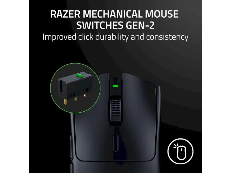Миша Razer Viper V3 HyperSpeed Wireless Black (RZ01-04910100-R3M1) - фото 8