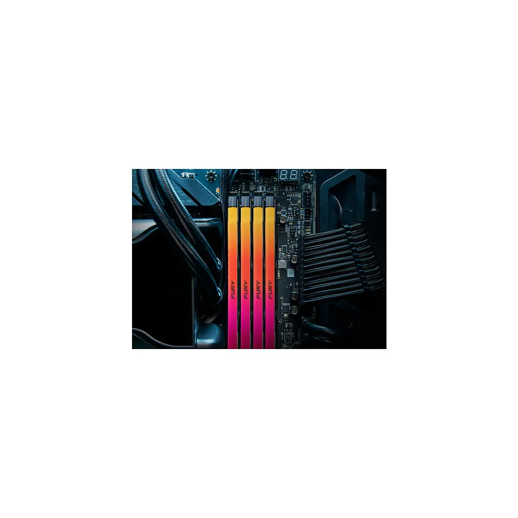 Модуль пам'яті для комп'ютера DDR5 96GB (2x48GB) 6400 MHz Renegade RGB XMP Kingston Fury (ex.HyperX) (KF564C32RSAK2-96) - фото 6