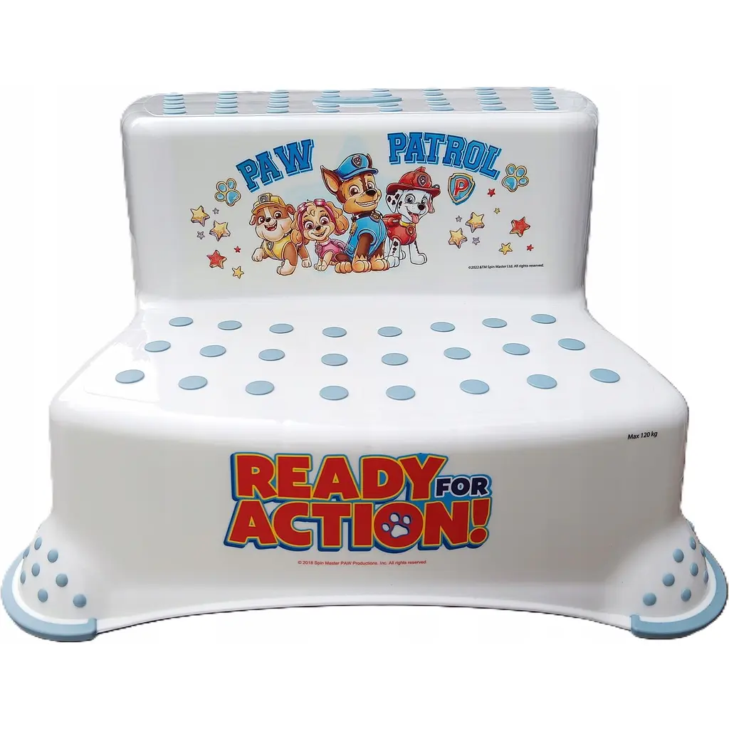 Підставка-сходинка для ванної Keeeper Paw Patrol на дві сходинки біла (3117) - фото 3