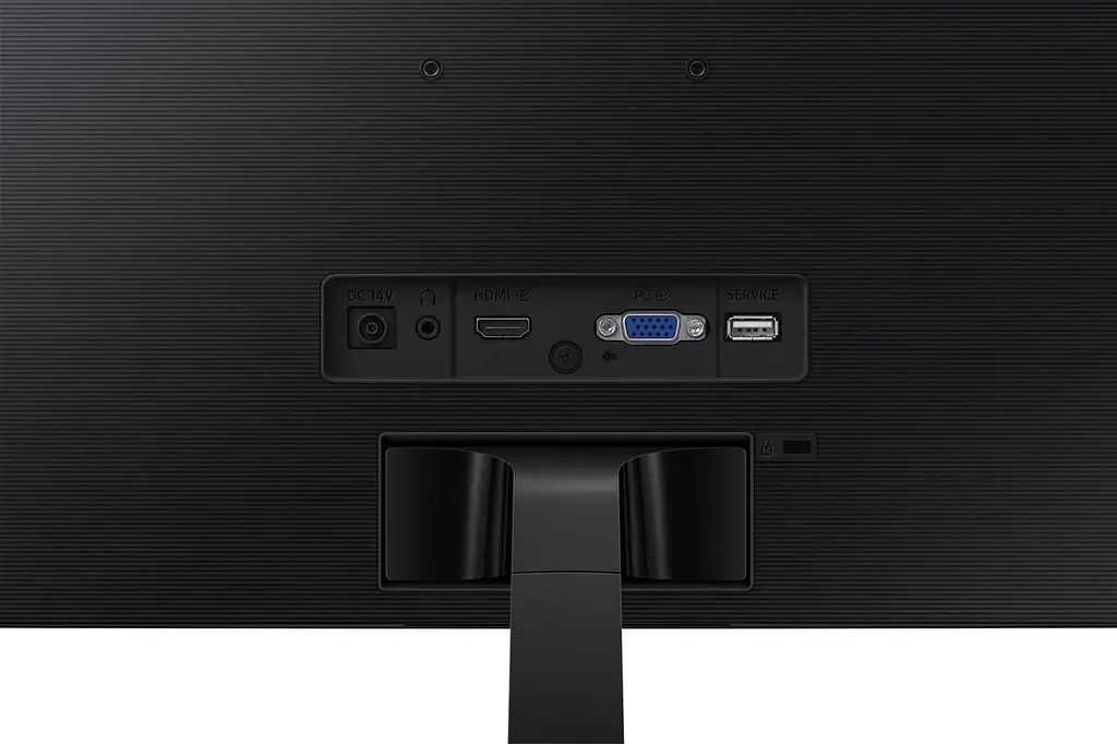 Монитор Samsung 24" Essential S3 LS24D360 (LS24D360GAIXUA) VA Черный Curved 100Hz - фото 4