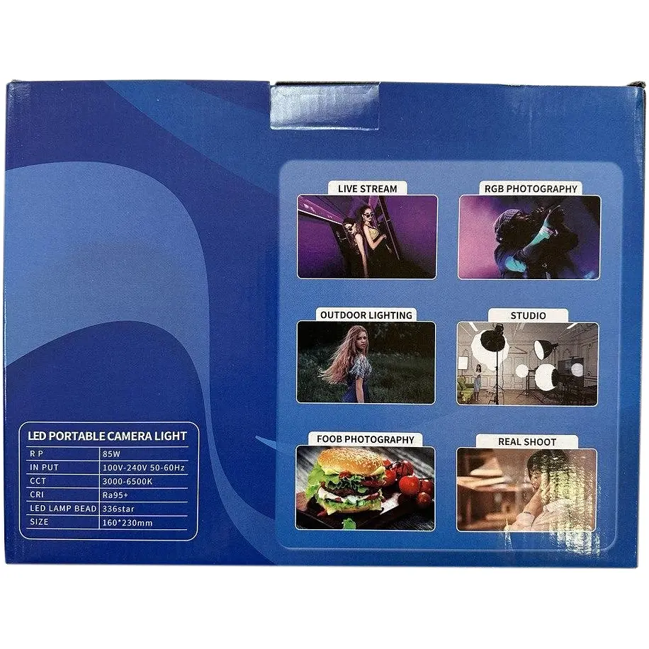 Відеосвітло XPRO PRO-LED U660 RGB (44029-U660_1443) - фото 3