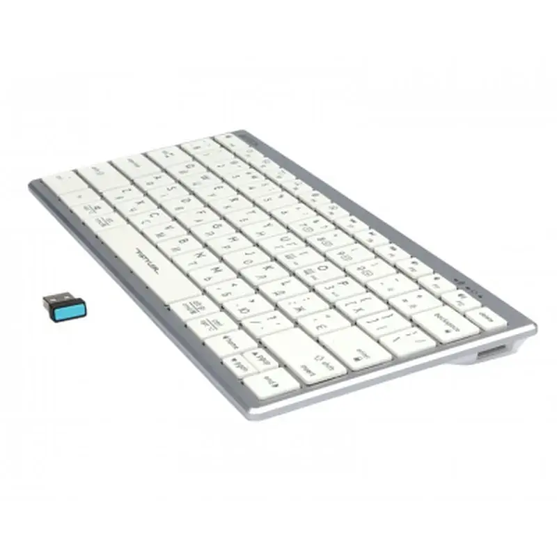 Клавіатура A4Tech FBX51C Wireless/Bluetooth White (4711421972987) - фото 5
