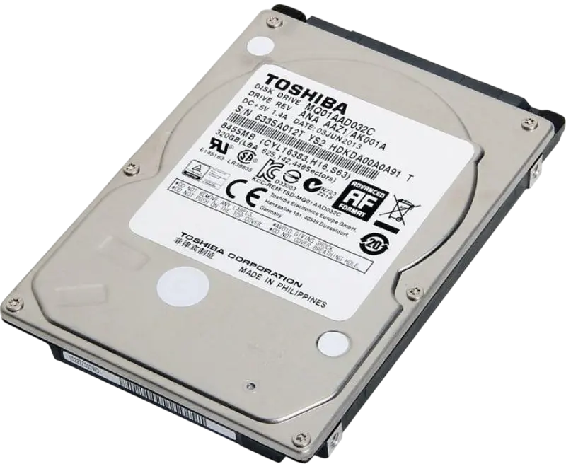 Жорсткий диск 2.5" Toshiba MQ01AADxxxC 200GB (MQ01AAD020C) - фото 2
