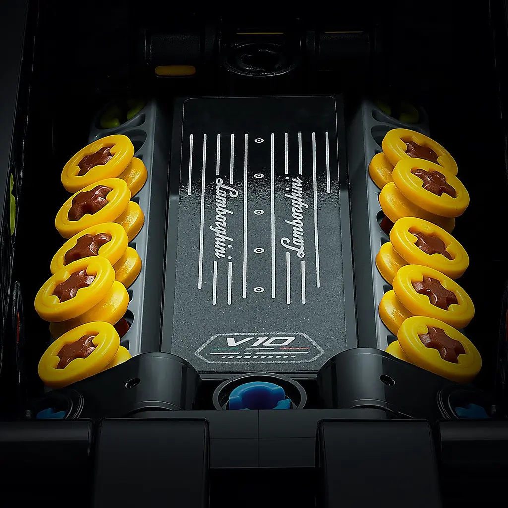 Конструктор LEGO Technic Lamborghini Huracán Tecnica, 806 деталей (42161) - фото 8