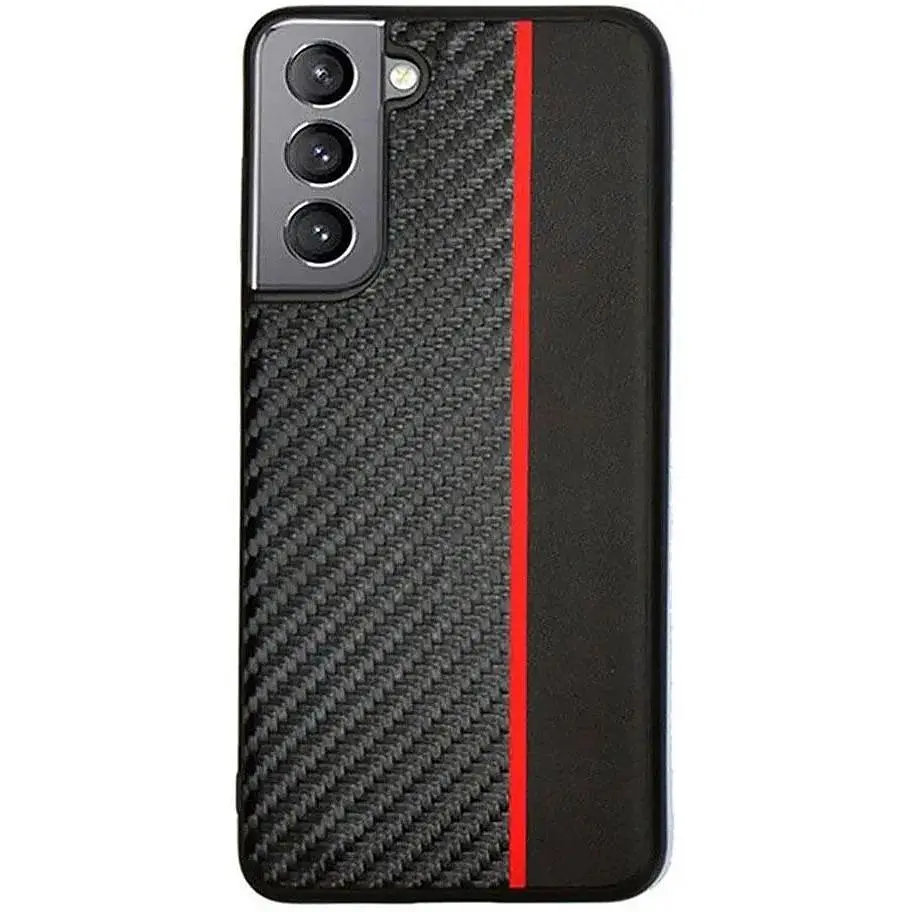 Чохол накладка Primolux CFC для Samsung Galaxy S22 (SMG901) Black&Red