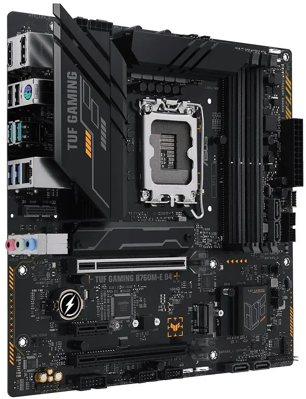 Материнська плата Asus TUF Gaming B760M-E D4 Socket 1700 - фото 3