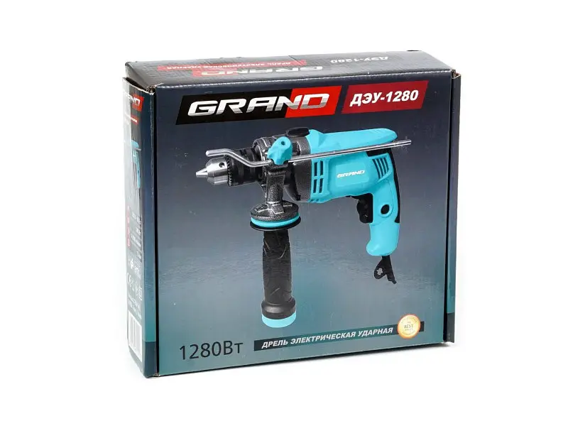 Дриль ударний Grand ДЕУ-1280 - фото 5