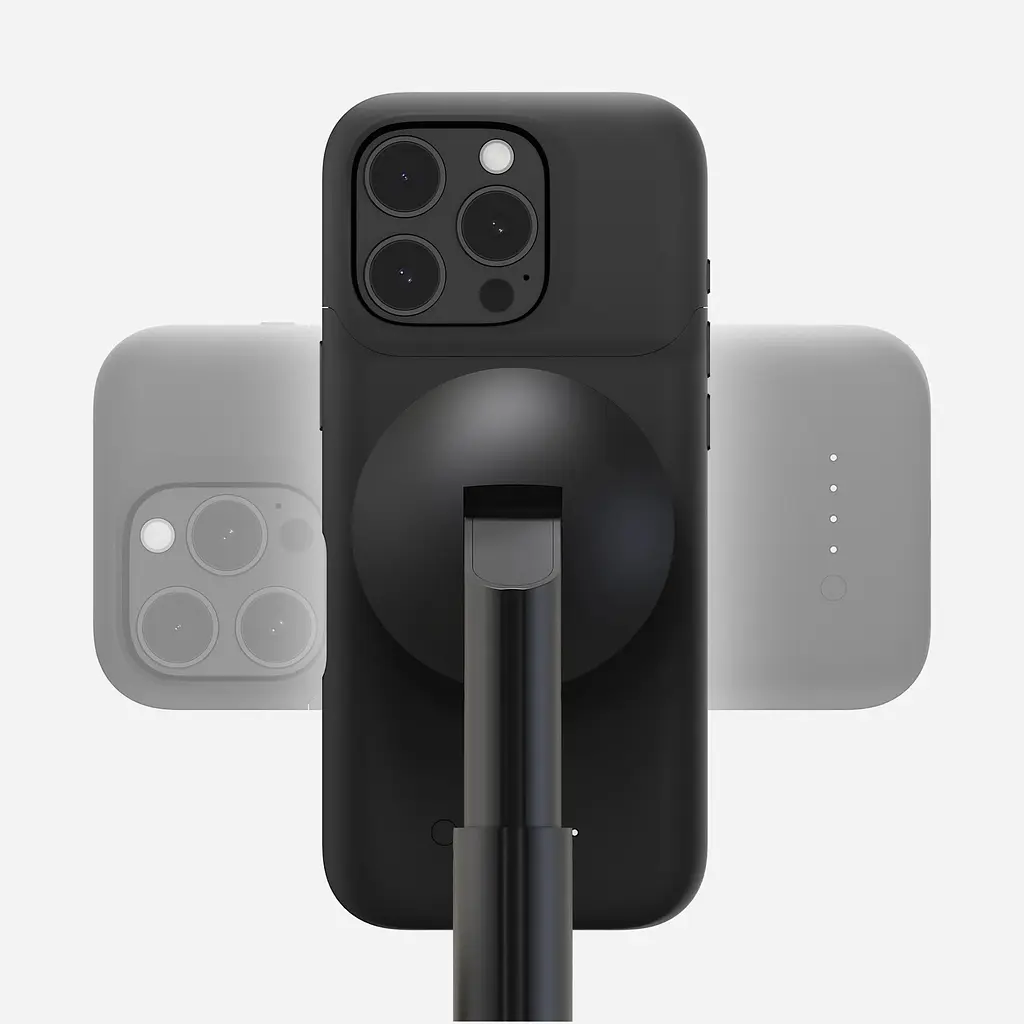 Чохол-акумулятор Mophie Juice Pack для Iphone 16 Pro (6.3") Black Power Bank 2800 mAh з магнітом - фото 3