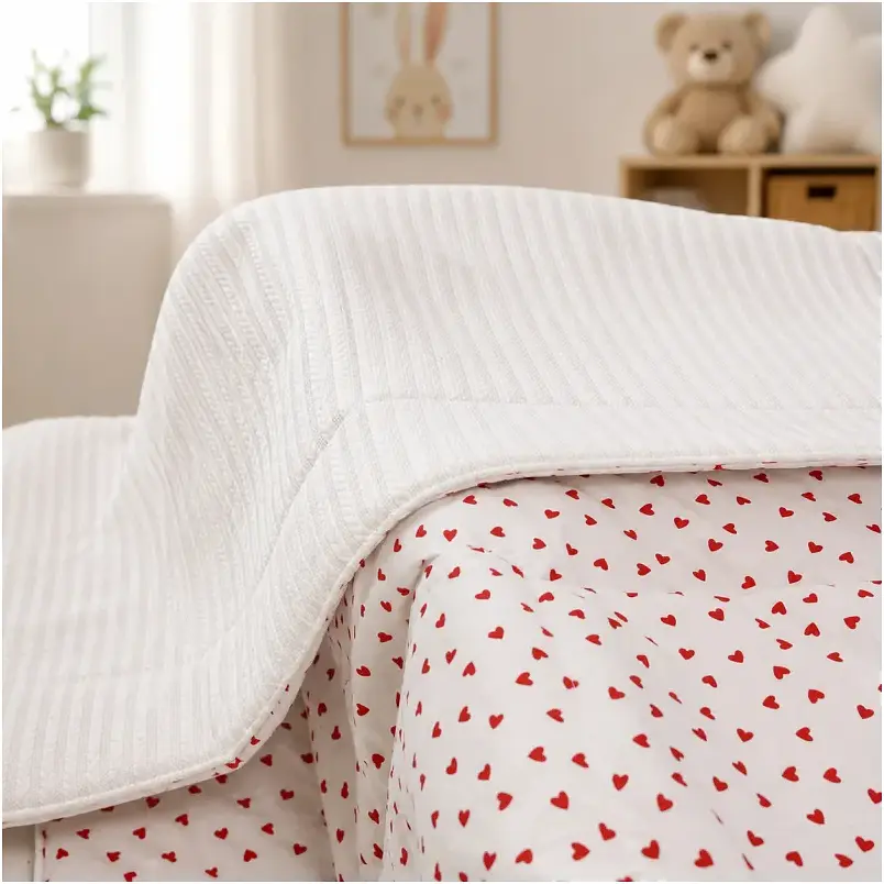 Плед дитячий MirSon Premium Pique Little hearts 110х140 см (2200013892694) - фото 4