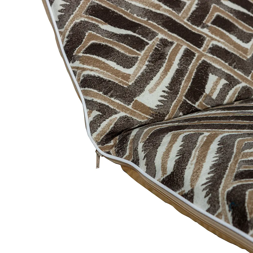 Матрас для шезлонга Ost-Fran Trio лонета Adan beige 189x58х5 см - фото 3