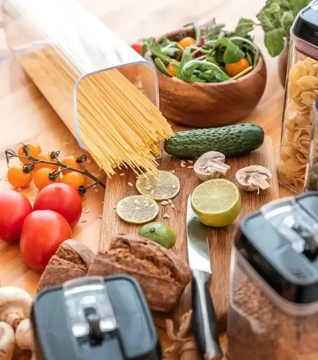 Набор контейнеров food для хранения сыпучих круп и продуктов герметичные пищевые емкости 5 шт - фото 5