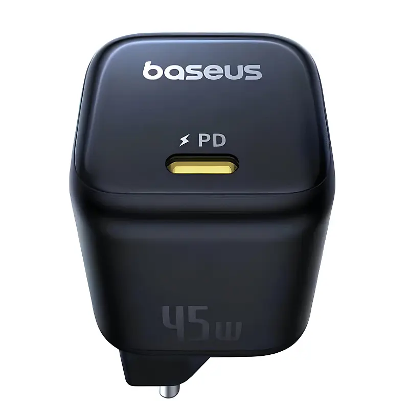 МЗП Baseus EnerFill FN22 Fast Charger PD45W (1USB-C) (E01233) Cosmic Black - фото 4