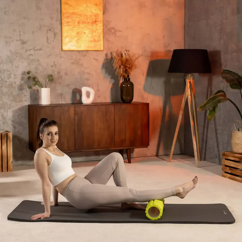 Килимок для йоги Hop-Sport HS-NB010GM NBR 1 см графітовий - фото 8