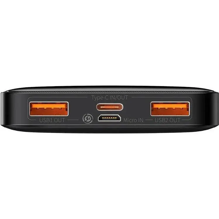 Портативная батарея Baseus Bipow Digital Display 10000 mAh 20W PPDML-L01 Black - фото 4