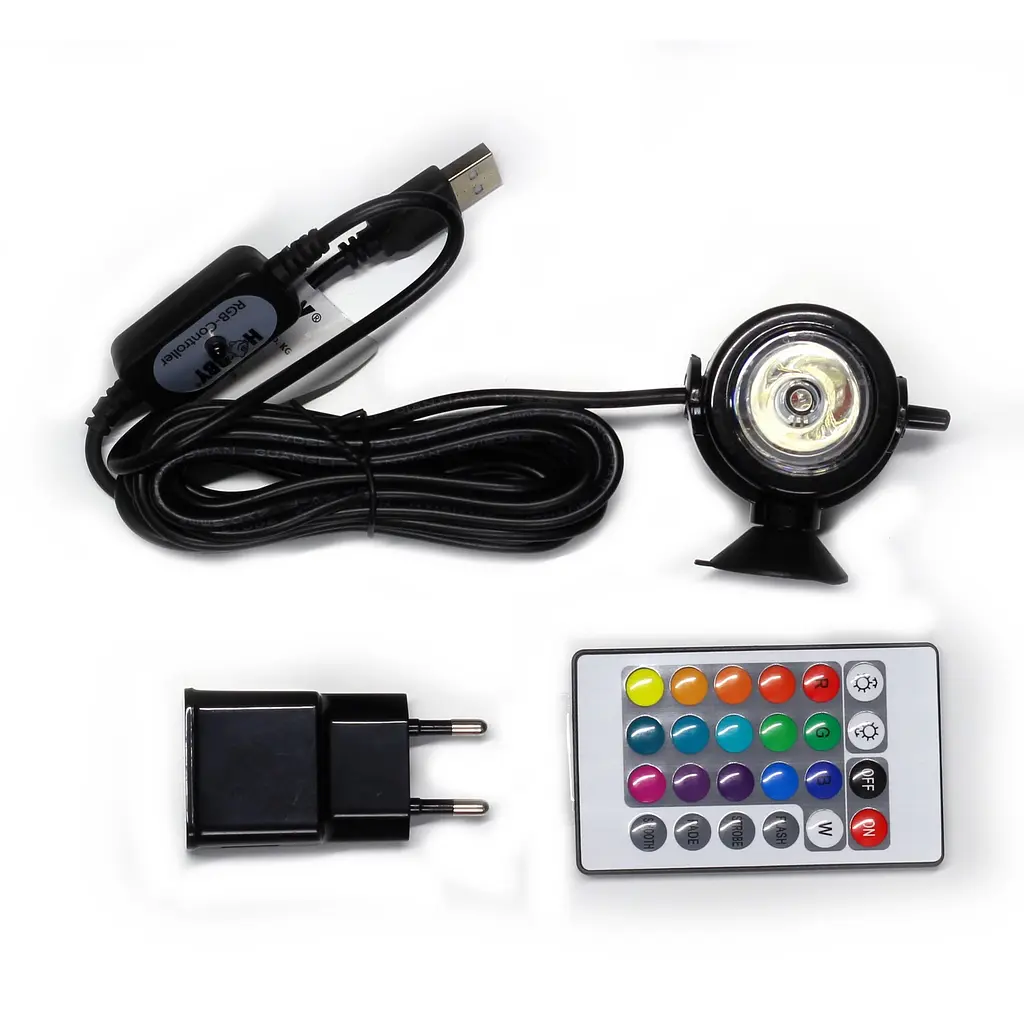 Розпилювач з LED освітленням Hobby Bubble Air Spot colour & moon (00677) - фото 15