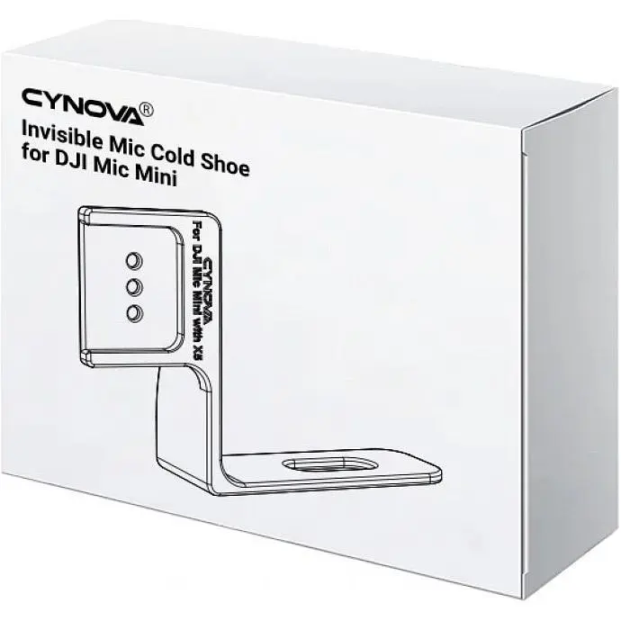 Кріплення Cynova C-X5-CS03 для приймача DJI Mic Mini на екшн-камери Insta360 X5 [142734] - фото 4