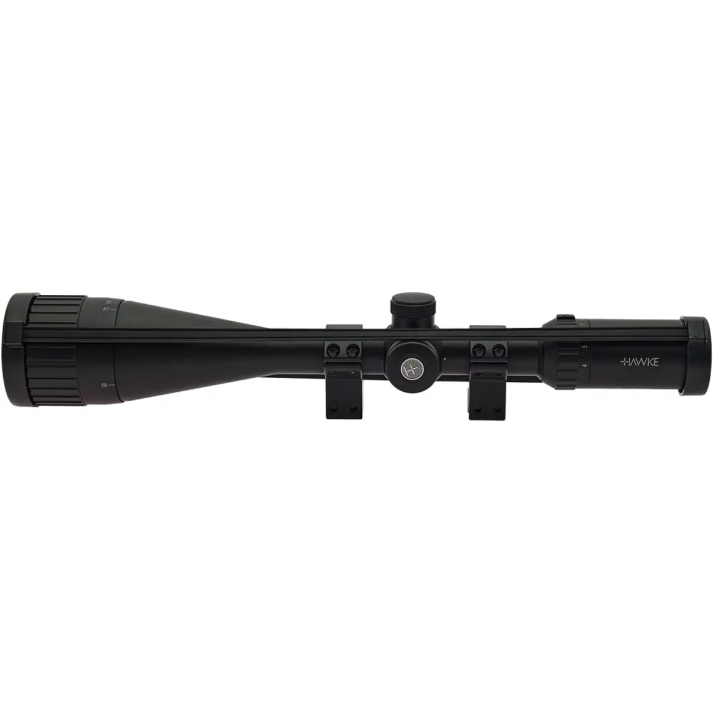 Приціл оптичний Hawke Fast Mount 4-16x50 AO сітка Mil Dot з підсвічуванням. Кільця на Ластівчин хвіст - фото 5