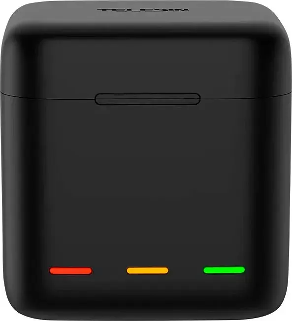 Зарядний пристрій Telesin Charger Box + Battery 3шт для GoPro 9/10/11 (GP-BNC-902-B) [87677] - фото 3