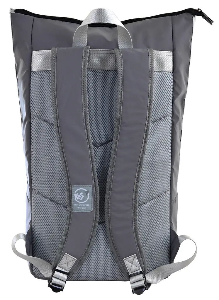 Рюкзак Yes Roll-top T-64 Reflective Grey - фото 3