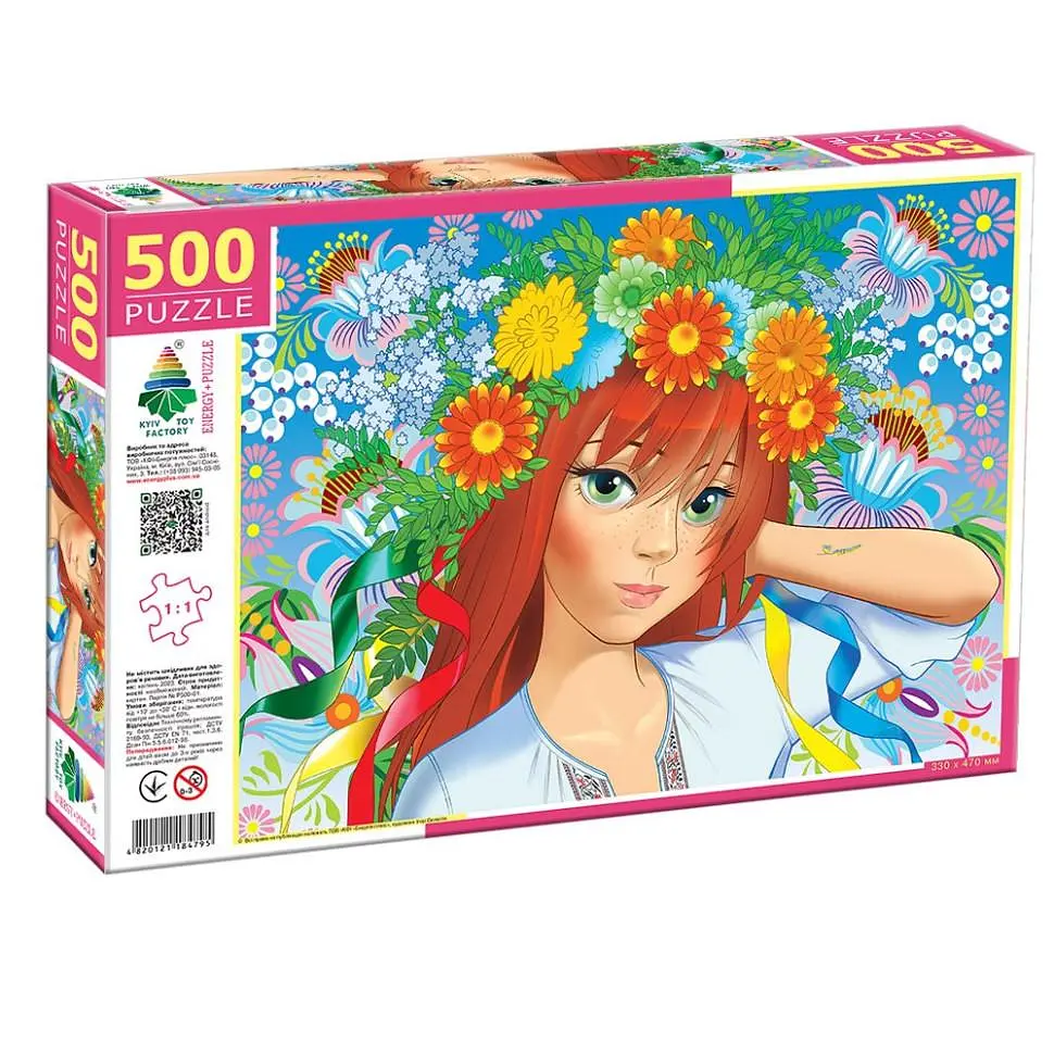 Пазли дитячі Енергія Плюс Міс України 500 ел. (IP-177-P-1188)