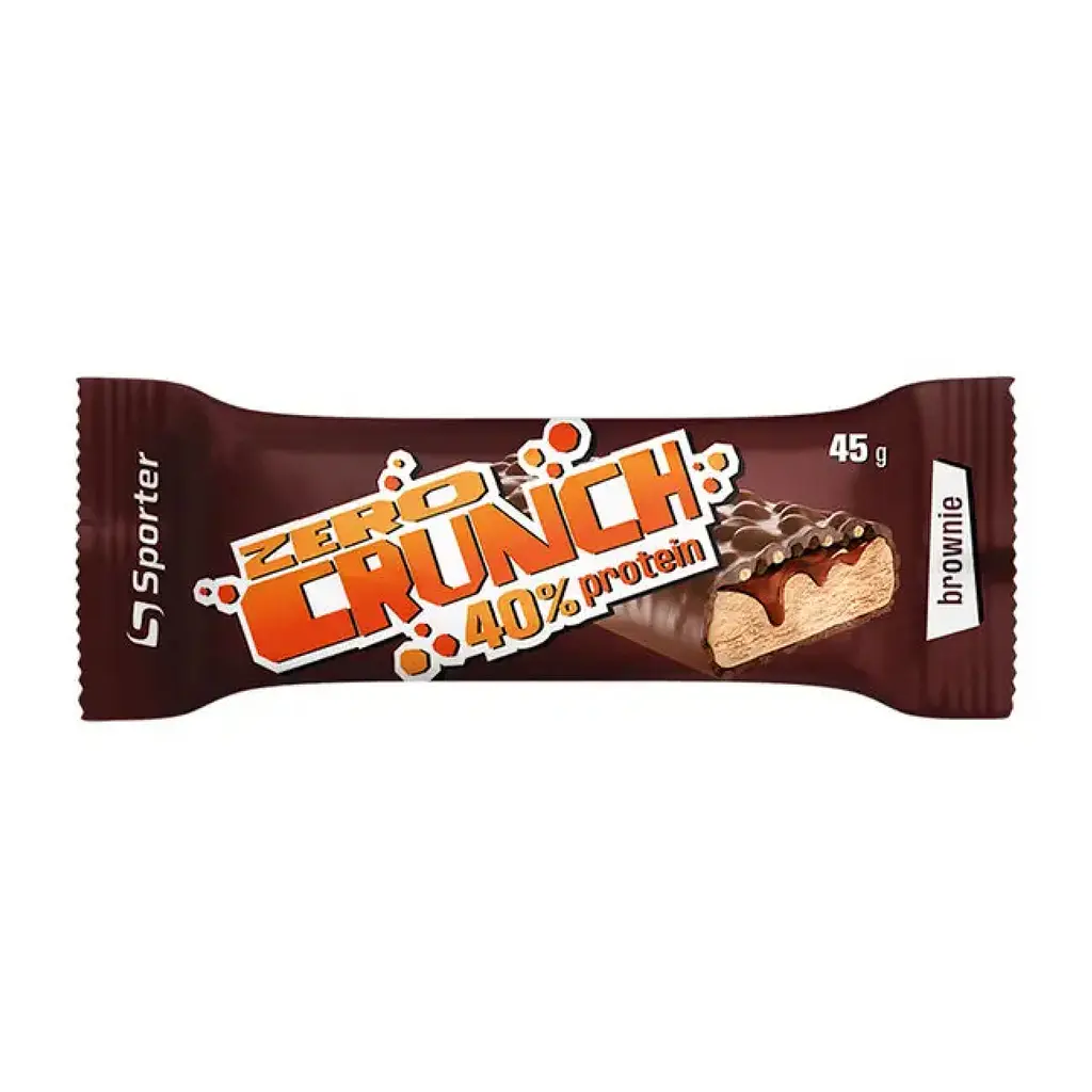 Zero Crunch 40% Protein 24 × 45 г Brauni
