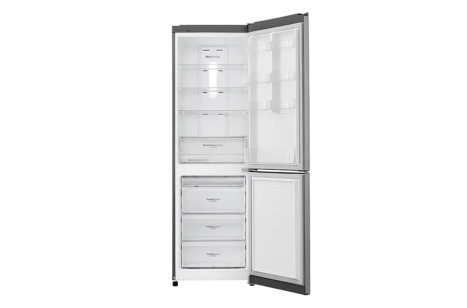 Холодильник LG GA-B429SMQZ 190 см 302 л А++ No Frost лінійний компресор зовнішній дисплей сріблястий (GA-B429SMQZ) - фото 4