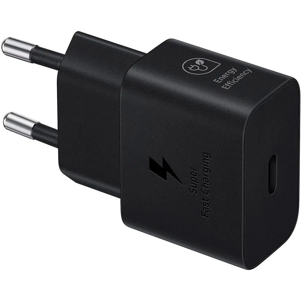 Зарядний пристрій Samsung USB-С чорний 25 Вт (EP-T2510NBEGEU) - фото 3