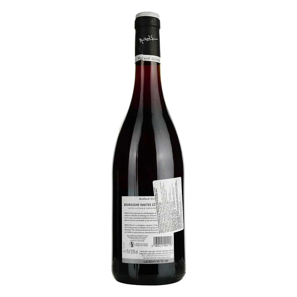 Вино Moillard-Grivot Bourgogne Hautes Cotes De Nuits Pinot Noir, красное, сухое, 0,75 л - фото 4