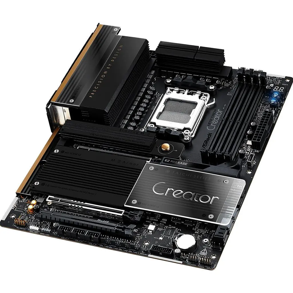 Материнська плата AsRock X870 TAICHI CREATOR (X870 TAICHI CREATOR) (Socket AM5, AMD X870, ATX) - фото 4