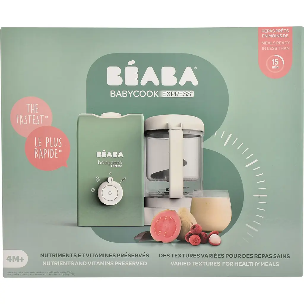 Пароварка-блендер Beaba Babycook Express Olive (916301) - фото 7