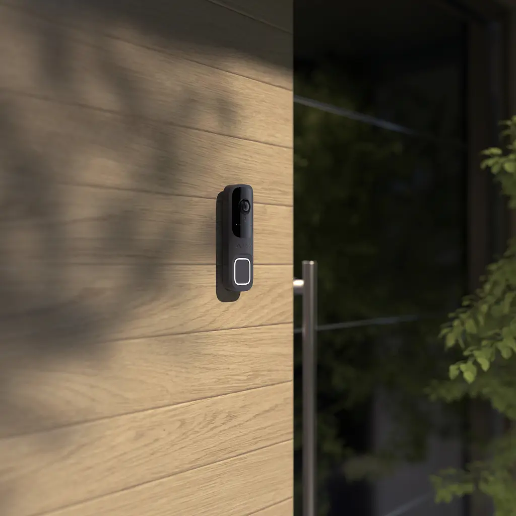 Панель виклику Ajax Doorbell graphite - фото 8