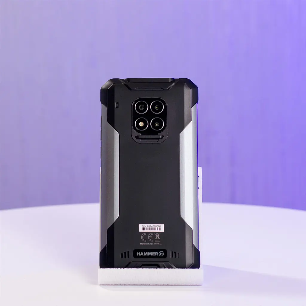 Смартфон myPhone Hammer Construction 6/128GB Silver (5902983620365) - фото 3