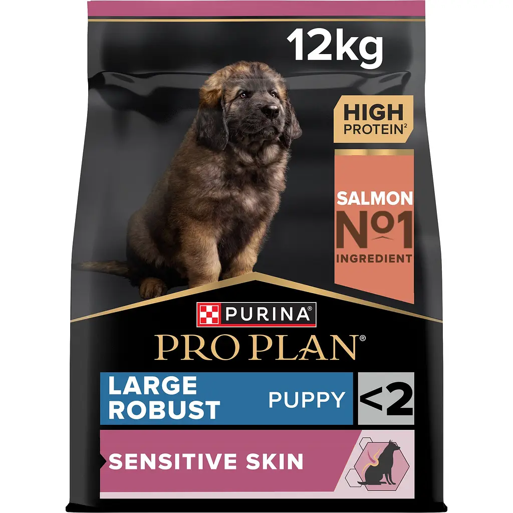 Сухий корм Purina Pro Plan для цуценят великих порід з чутливим травленням з лососем 12 кг