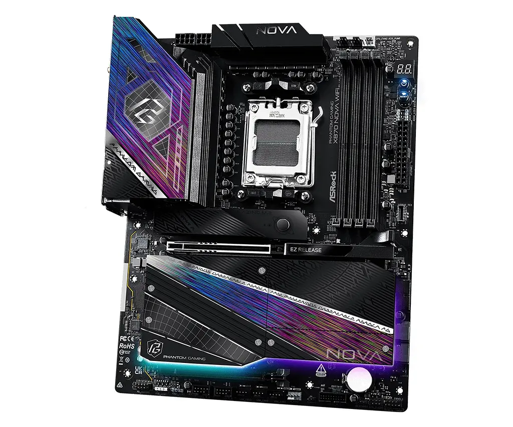 Материнська плата ASRock X870 Nova WiFi Socket AM5 - фото 4