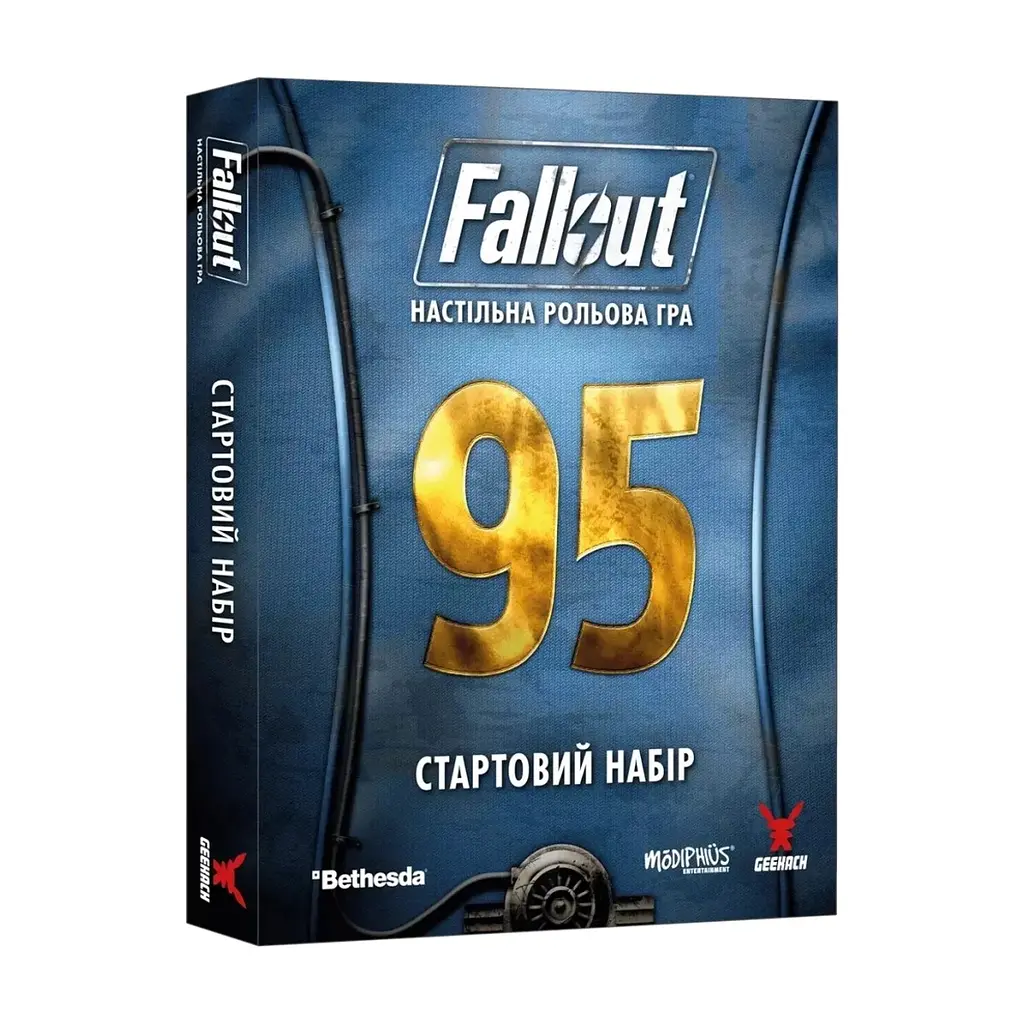 Настільна гра Geekach Games Fallout. Рольова гра - Стартовий набір (укр.) (GKRP0028)