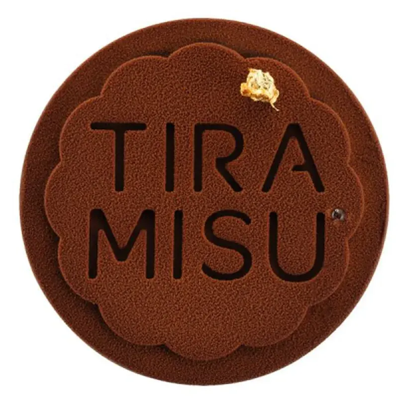 Кондитерський килимок Silikomart для декорування Тірамісу (MINI TIRAMISU DECOR) - фото 2