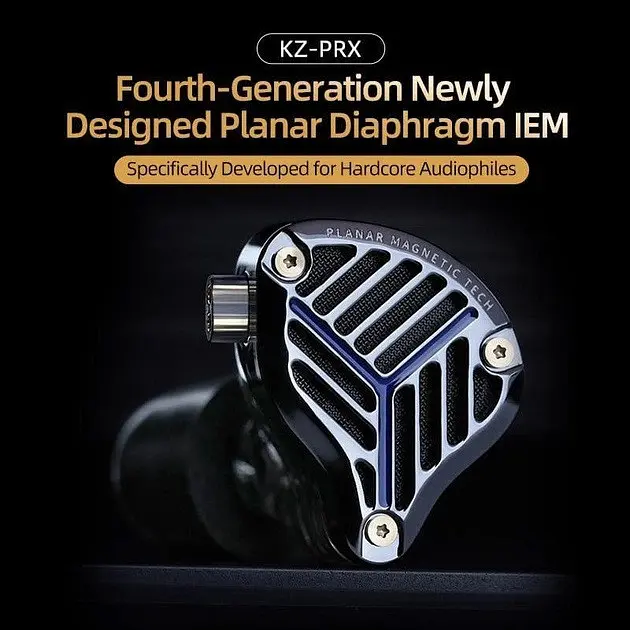 Навушники Knowledge Zenith дротові PRX Planar Diaphragm with microphone гарнітура чорна - фото 2