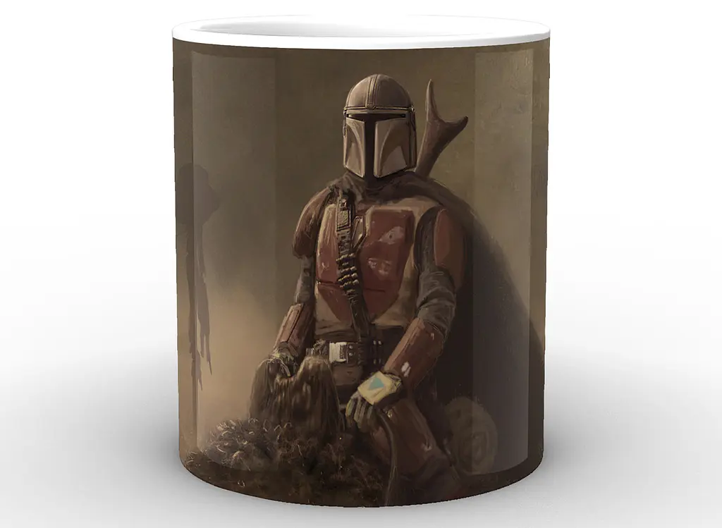 Кружка GeekLand Зоряні війни Мандалорець Мандалорець верхи Star Wars The Mandalorian TM.04.05 - фото 3