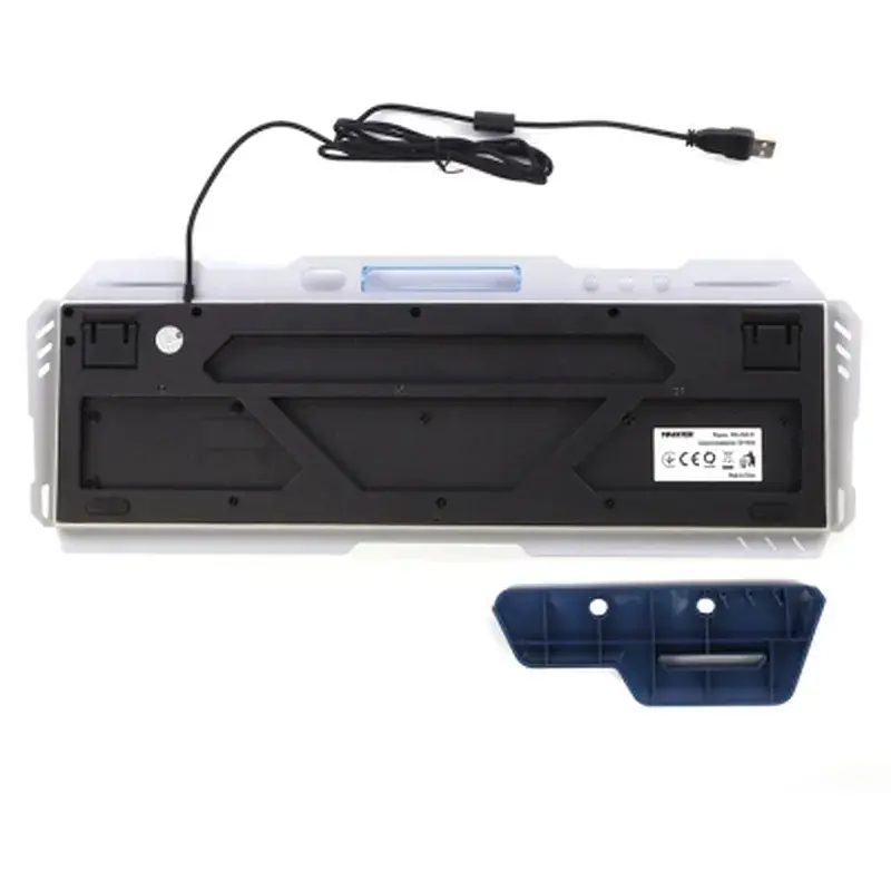 Клавіатура Maxxter KBG-RGB-01-UA RGB USB Metal (KBG-RGB-01-UA) - фото 7