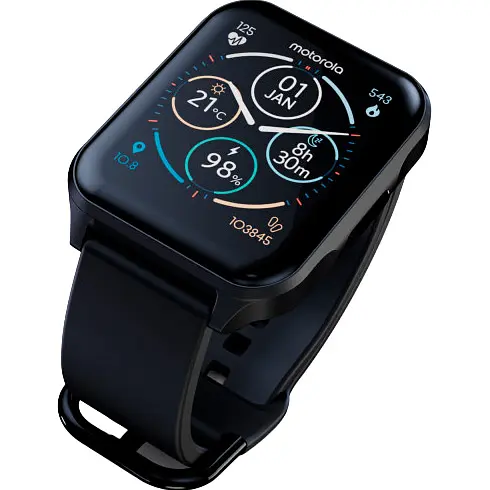 Смарт-часы Motorola Moto Watch 70 Phantom Black (MOSWZ70-PB) [103493] - фото 4