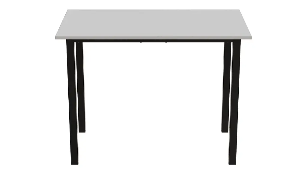 Стіл універсальний Knap Ferrum-decor 750x1400x600 Чорний метал ДСП Білий 16 мм (FRD-106354) - фото 5